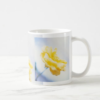 Caneca De Café Rosa amarelo