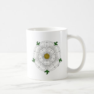 Caneca De Café Rosa branco de York