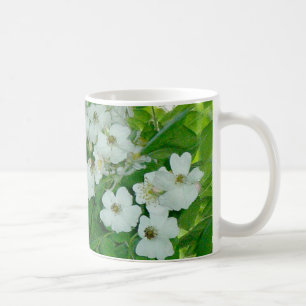 Caneca De Café Rosa de 11 Oz Mug Branco