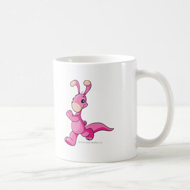 Caneca De Café Rosa de Blumaroo (Direita)
