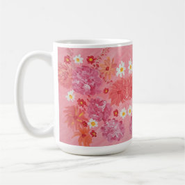Caneca De Café Rosa de café sunset Mug