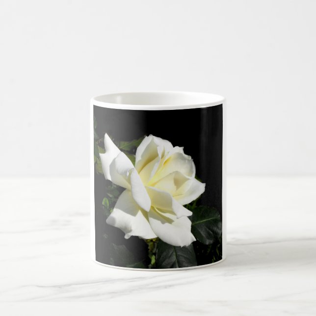 Caneca De Café Rosa de chá híbrido branco Pascali (Centro)