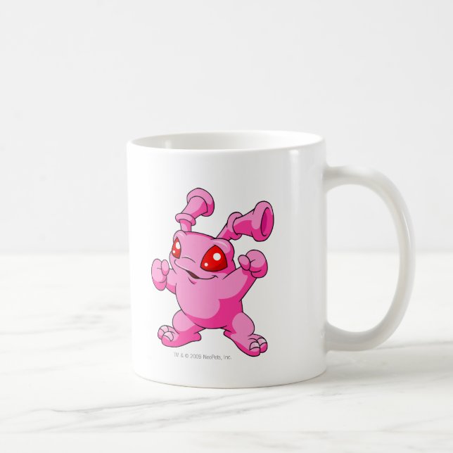 Caneca De Café Rosa de Grundo (Direita)