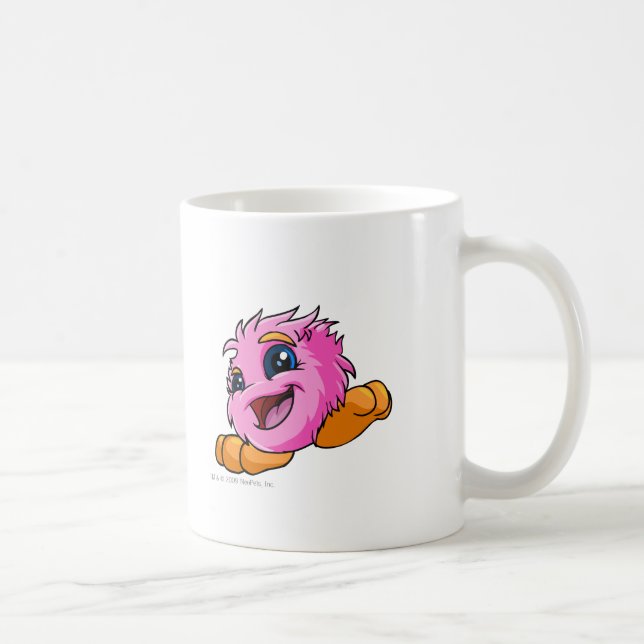 Caneca De Café Rosa de JubJub (Direita)