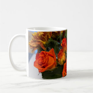 Caneca De Café Rosa de laranja