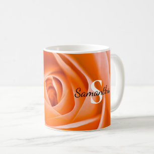 Caneca De Café Rosa de laranja
