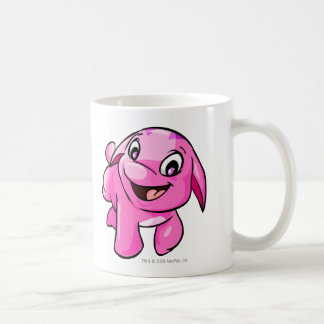 Caneca De Café Rosa de Poogle