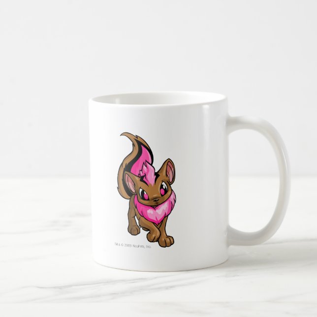 Caneca De Café Rosa de Xweetok (Direita)