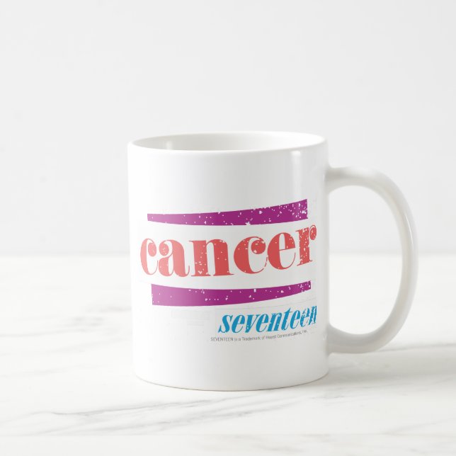 Caneca De Café Rosa do cancer (Direita)