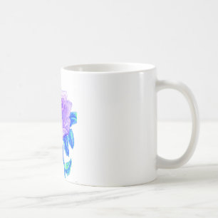 Caneca De Café Rosa do roxo
