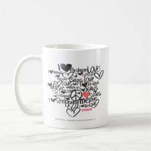 Caneca De Café Rosa dos grafites