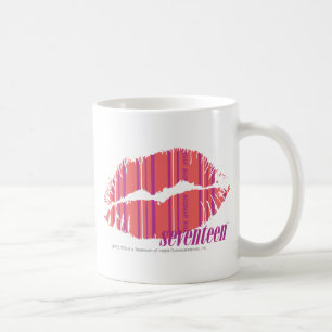 Caneca De Café Rosa fino das listras