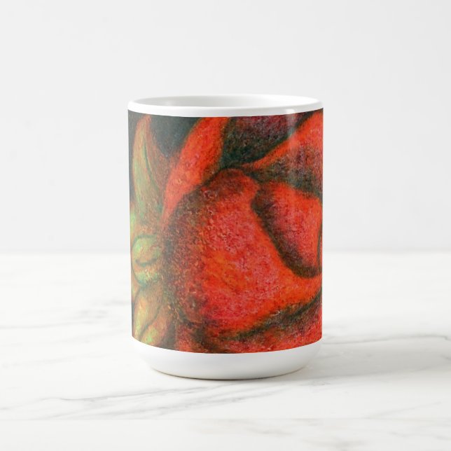 Caneca De Café Rosa Garden Floral Mug (Centro)