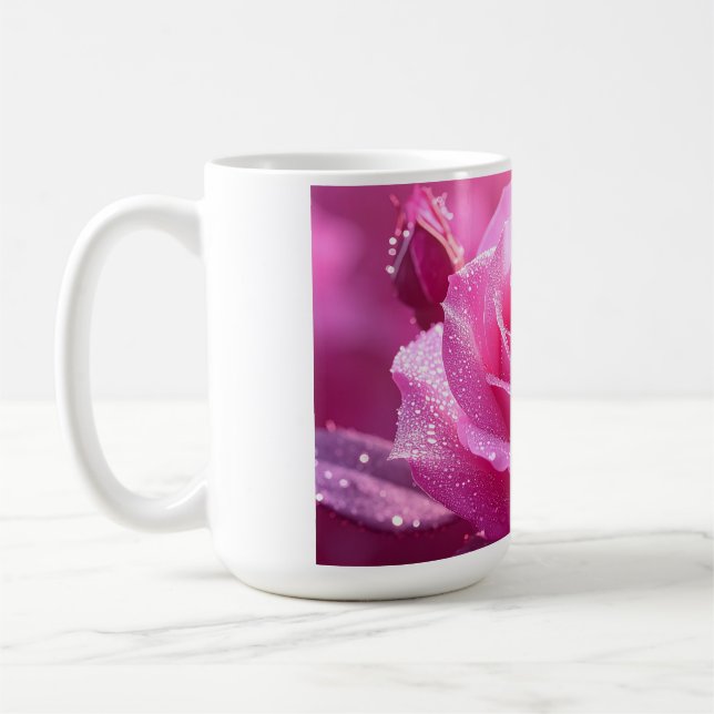 Caneca De Café Rosa Love (Esquerda)