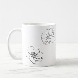Caneca De Café Rosa Mug Grata e Bonita