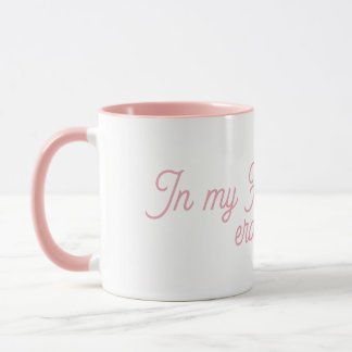Caneca de Café Rosa Na Minha Era de Cura | Rosa Es