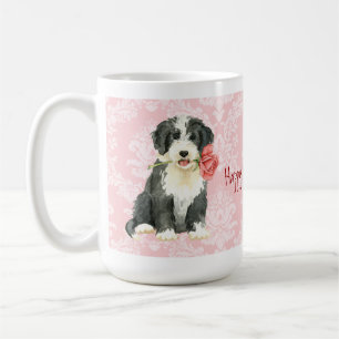 Caneca De Café Rosa namorados Beardie