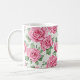 Caneca De Café Rosa Rosa Rosa Mug