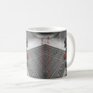 Caneca De Café Rosa Tumg Gótico Esperançoso