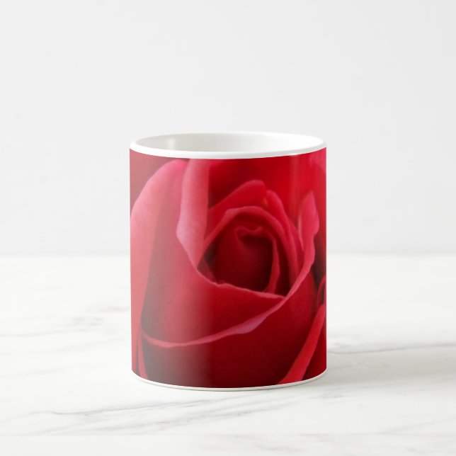 Caneca De Café Rosa vermelha (Centro)