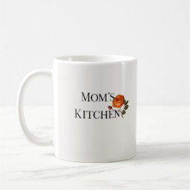 Caneca de Café Rosa Vintage