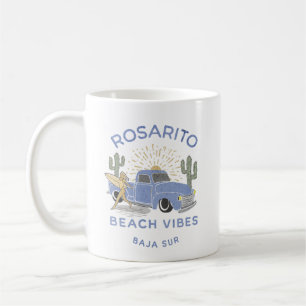 Caneca De Café Rosarito Mexico Beach Vibage