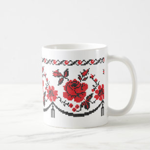 Caneca De Café Rosas