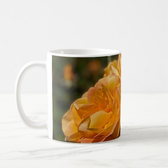 Caneca De Café Rosas Amarelas (Esquerda)