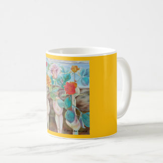 Caneca De Café Rosas Grávidas Felizes