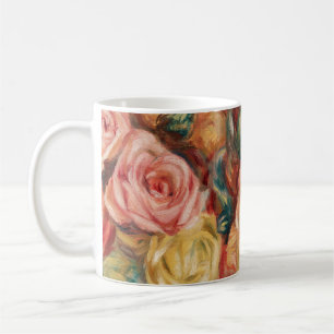 Caneca De Café Rosas por Impressionista Renoir Painting Mug