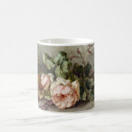 Caneca De Café Rosas por Margaretha Roosenboom