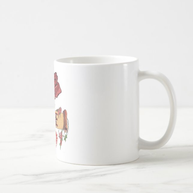 Caneca De Café ROSAS RAIB Rockabilly, Love & Lipstick (Direita)