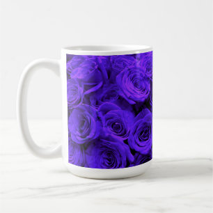 Caneca De Café Rosas roxas Veri peri peri