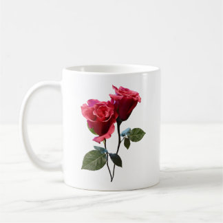 Caneca De Café Rose Couple