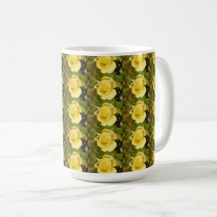 Caneca De Café Rosebud Amarela