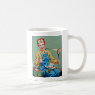 Caneca De Café Rosie o rebitador faz o queijo brindado
