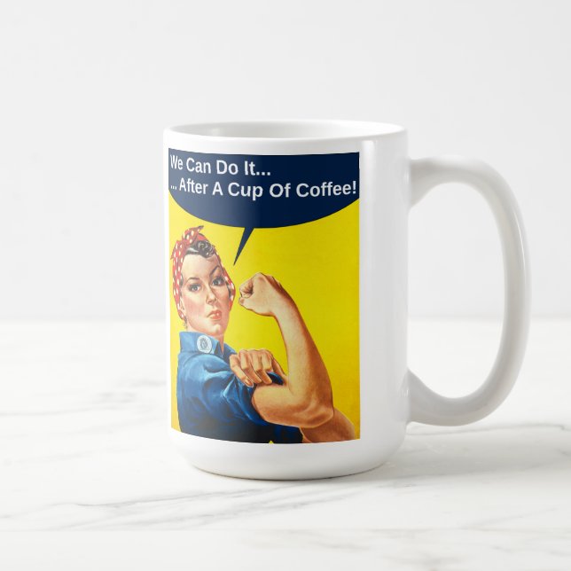 Caneca De Café Rosie the Riveter Coffee Mug (Direita)