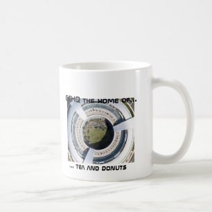 Caneca De Café Rosquinha de GCHQ,… chá e rosquinhas, GCHQ a casa