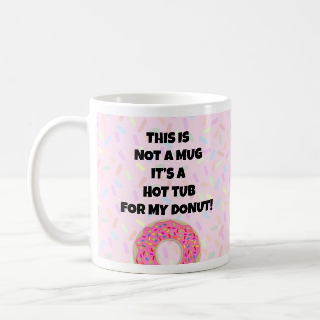 Caneca De Café Rosquinha Hot Tub Coffee (Esquerda)