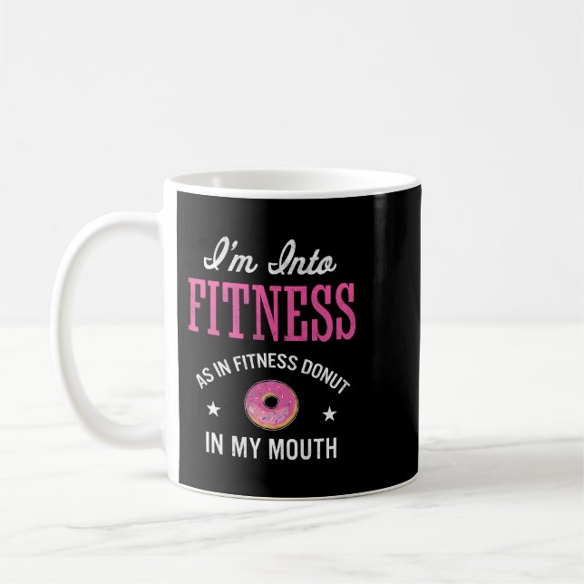 Caneca De Café Rosquinha Lover Im Para A Comida Malhação Engraçad (Esquerda)