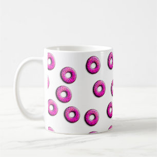 Caneca De Café Rosquinha pálida com aspersores coloridos + suas i