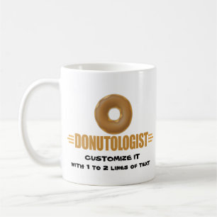 Caneca De Café Rosquinha personalizada