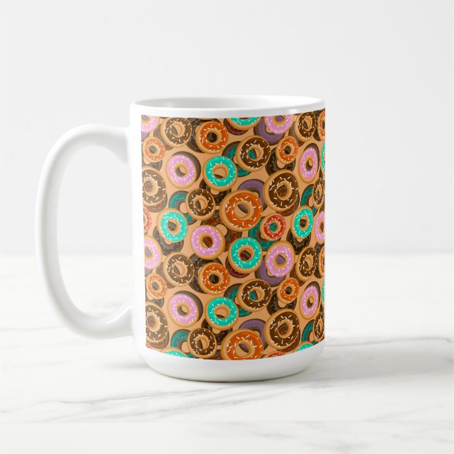 Caneca De Café Rosquinhas com padrão Sprinkles (Esquerda)