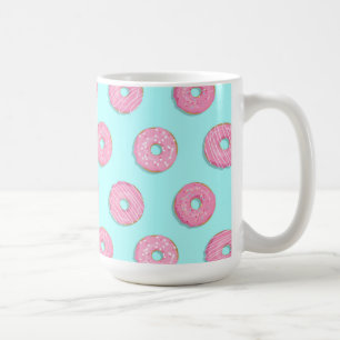 Caneca De Café Rosquinhas de açúcar, cor-de-rosa