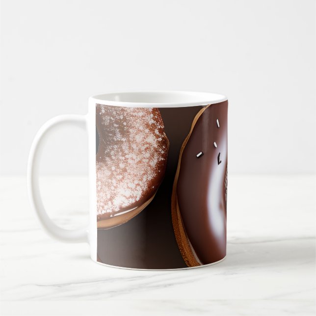 Caneca De Café Rosquinhas de chocolate com pulverizadores (Esquerda)