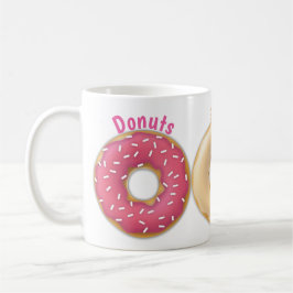 Caneca De Café Rosquinhas, Rosa, Chocolate, Mapeador, Vanilla