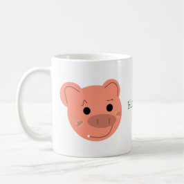 Caneca De Café Rosto Assustador Humoroso