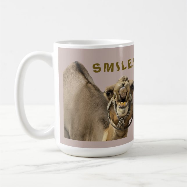 CANECA DE CAFÉ ROSTO DE CAMILO COM DENTES & GRANDE SORRISO OLHA P (Esquerda)