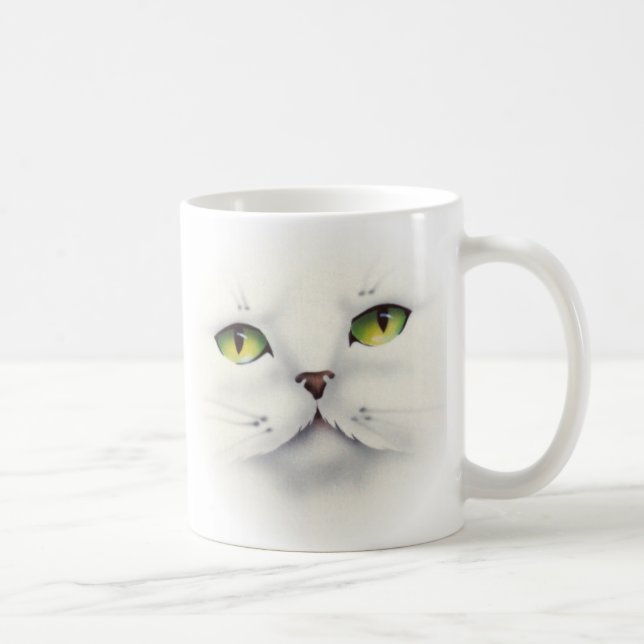 Caneca De Café rosto de gato (Direita)