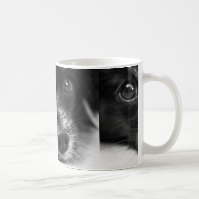 Caneca De Café rosto de papillon (Direita)